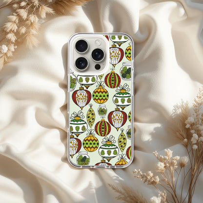 Cannabis Ornament IPhone Case, Christmas Weed IPhone Cover, Holiday Stoner Gift for Her or Him
