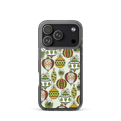 Cannabis Ornament IPhone Case, Christmas Weed IPhone Cover, Holiday Stoner Gift for Her or Him